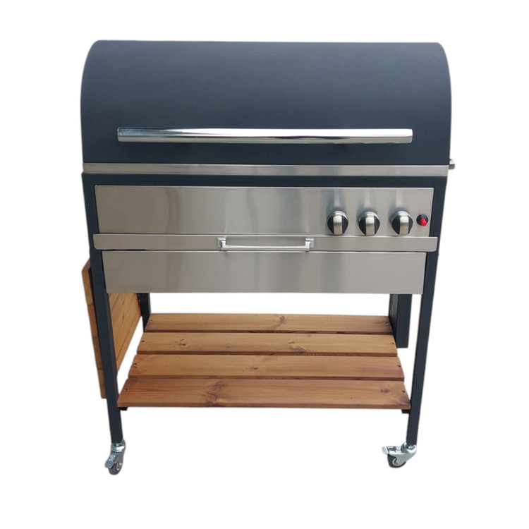 باربیکیو گازی اصلان مدل T80 درب گرد