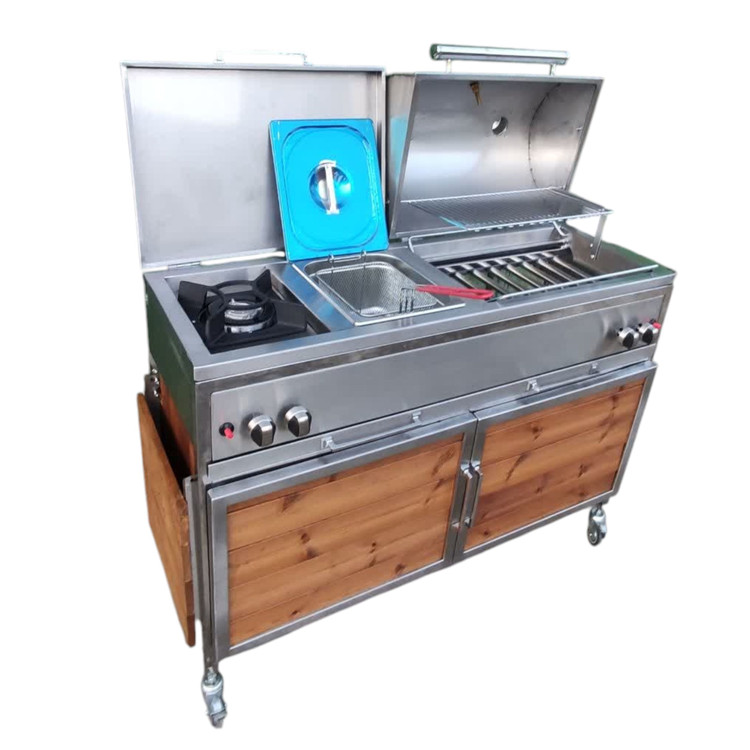 باربیکیو گازی اصلان مدل E120 304